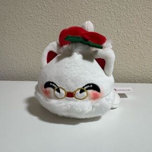 Aphmau Holiday Santa Cat Plush 6” - New